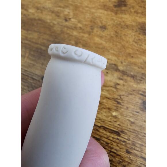 Set of Vintage German Made Bisque Doll Arms w/ Hands White Signed - Picture 3 of 6